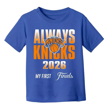New York Knicks Finals Fan Shirt for Ball Fans Gift T-shirt Jersey 2026 Summer Men's Women's Fashion Alg Cotton Printed T-shirt