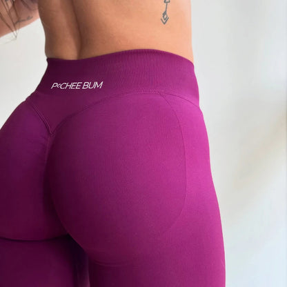 2026 Bum Shaping Leggings Impact Women Seamless Sports Yoga Pants Low Ribbed Band Gym clothes Fitness Workout Scrunch Butt Tight