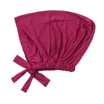 Adjustable Inner Caps Solid Color Elastic Cap Modal Hijab Muslim Bonnet Underscarf Women Fashion Accessories