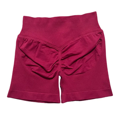HISTELLO Sports Shorts 4.5‘’ High Waist Women Yoga Workout Shorts Seamless Leggings Stretch Fitness Sweatpants Gym Short